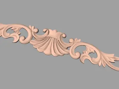 3D carved model furniture 3D design used for artcam aspire E832 3D model