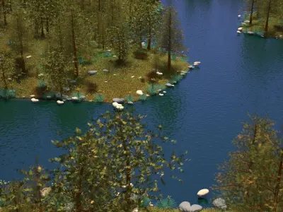 Landscape Model 04 3D model