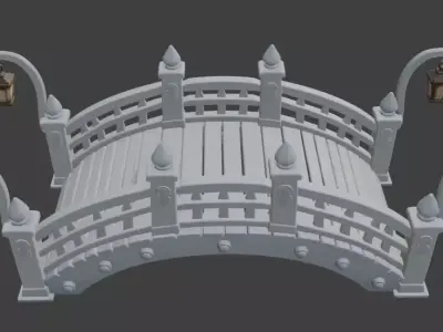 Bridge 3D Model 3D model