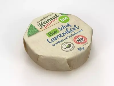 Camembert 001 3D model