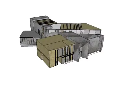 Health Center 3D model