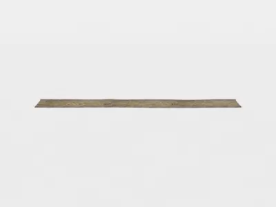 Road tahitian rug Low-poly 3D model