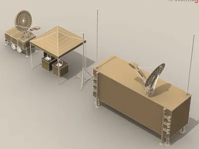 UAV Ground Control Stations 3D model