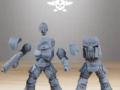Socratis Legion Infantry 3D print model
