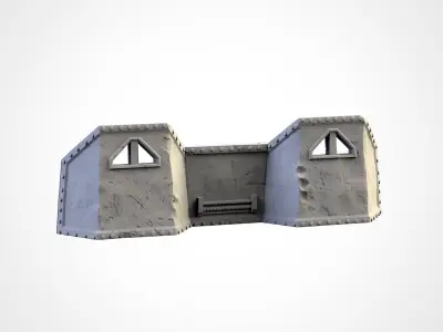 STREET BARRICADES 3D print model