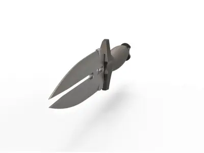 Romulan knife from Star Trek Picard 3D print model