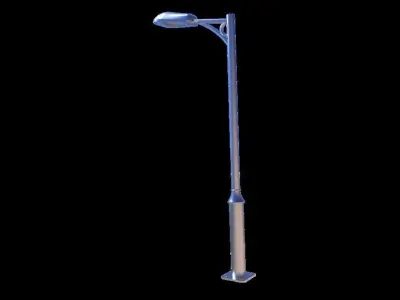 Street lamp Free 3D model