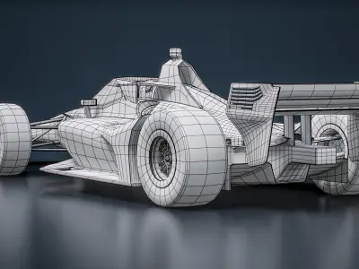  Dallara DW12 UAK-18 2025 High Downforce Race Livery 