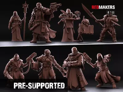 Inquisition Kill Squad - Imperial Force 3D print model