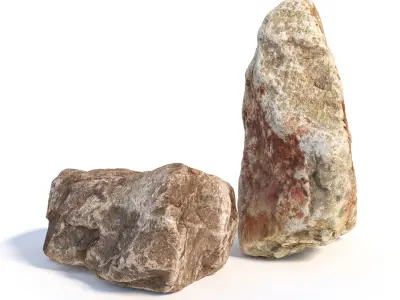 137 stone 3D model