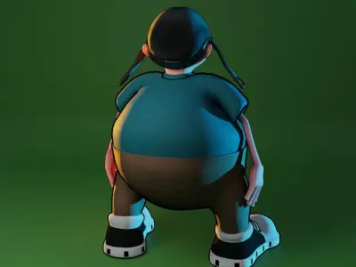 Male Character 3D model