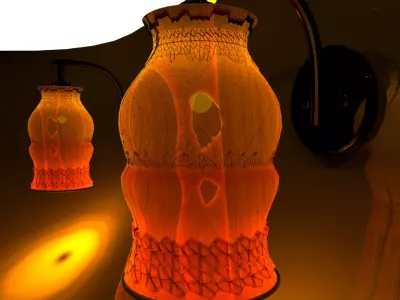 Modern Wall Light 3D model