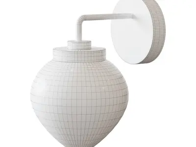  OTSKEN Sconce clear glass 3D model