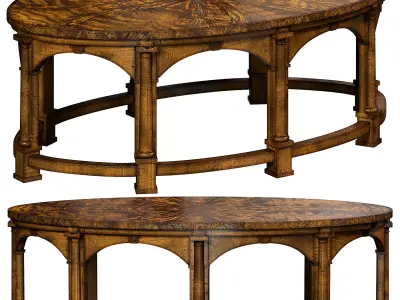 KING EDWARD VII COCKTAIL TABLE by bakerfurniture 3D model