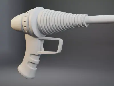 Thunderbirds Blaster 3D print model