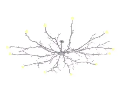 Pieter Adam Twiggy 872 chandelier 3D model