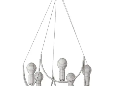 Chandelier Supro by Lalume 3D model