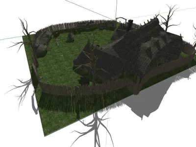 Creative Design-Holiday Cabin-032 3D model