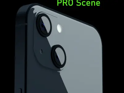 Apple iPhone 13 Series Pro Scene Collection 3D Model Pack