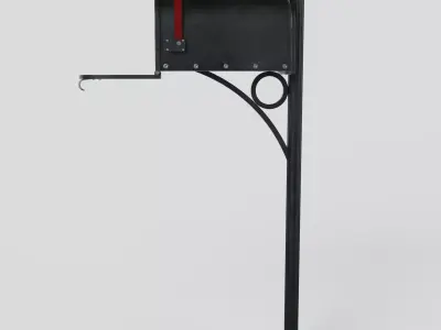 American Mailbox 3D model