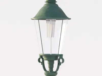 vienna public street lamp 3D model