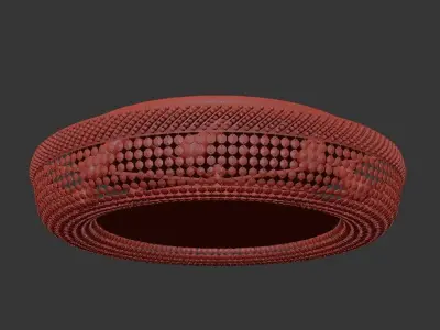 Chandelier Bari E 1 4 80 200 N 3D model