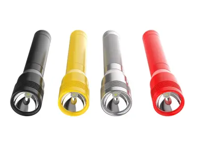 Flashlight led 3D model