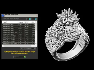 Wedding Engagement Women Ring 3D print model 3D print model purchase