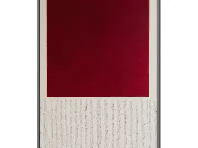 Abstract Painting Frame set 3D model 745