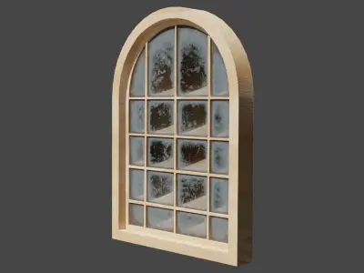 WINDOW GAME Low-poly 3D model