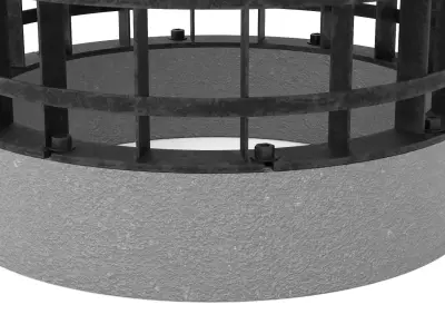 Concrete Drain Inlet 3D model