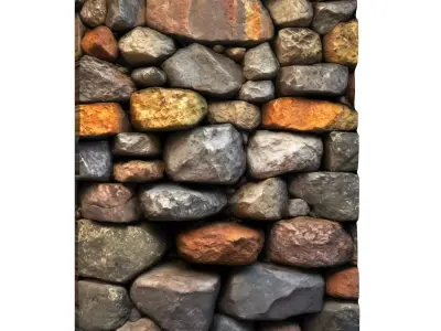 Hand-Laid Boulder Wall Kit 3D print model purchase