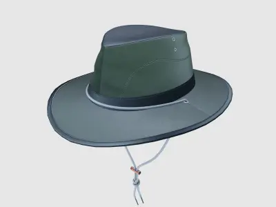 Traveling Hat 3D model