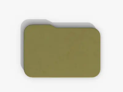 Symbol Folder Free low-poly 3D model