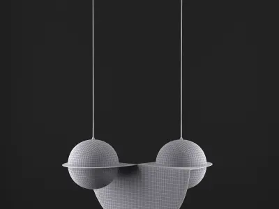 Globe Light Free 3D model