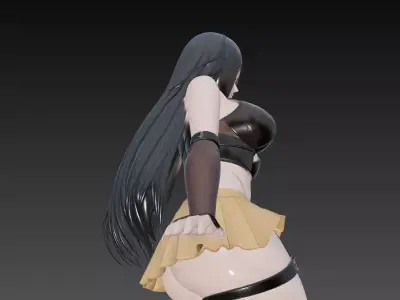 Cyberpunk Balcony View 3D print model