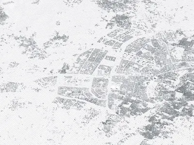 Aleppo Syria City Landscape 3D Model 3D model