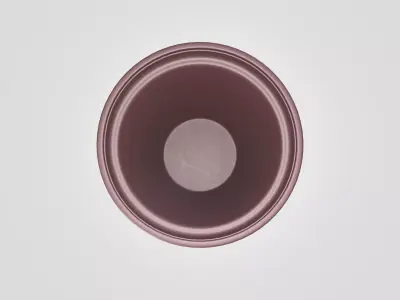 Ceramic Terracotta Planter Pot 3D Model - PBR Game Ready Low-poly 3D model