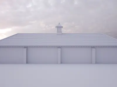 British House Bosc Garage CP-2A 3D model