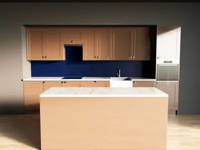 70-Kitchen10 glossy 6 3D model