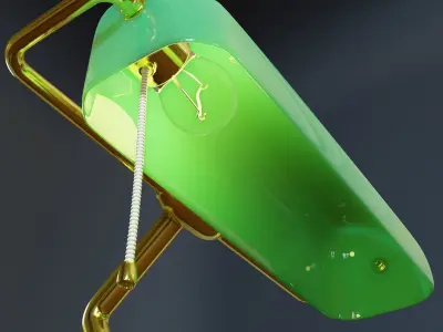 Vintage table lamp Free 3D model