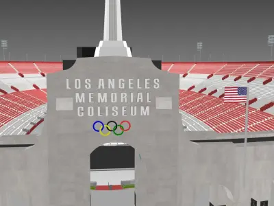  Los Angeles Memorial Coliseum 