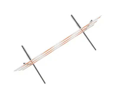 Steel Barricade 02 3D model