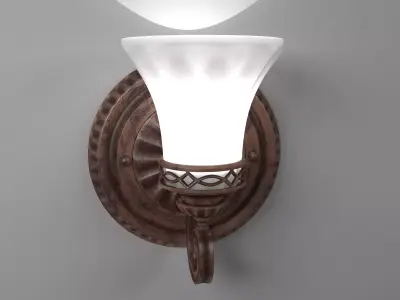 Wall lamp 01 3D model buy