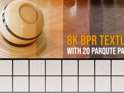 Wood Floor Set 01 Texture