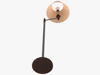 Floor Lamp Low-poly 3D model