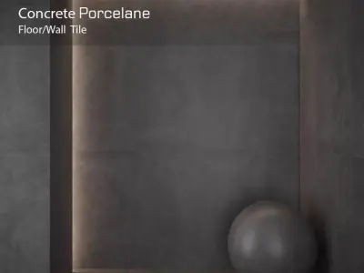 Concrete Anthracite Floor Tile Texture