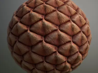 Material Skin Alien 22 Seamless PBR Texture Texture