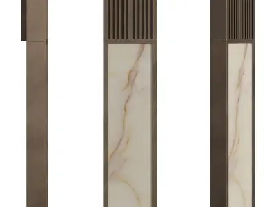 BRAUN 650 Wall Lamp 3D model