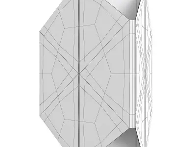 CHAUSSON SCONCE Low-poly 3D model